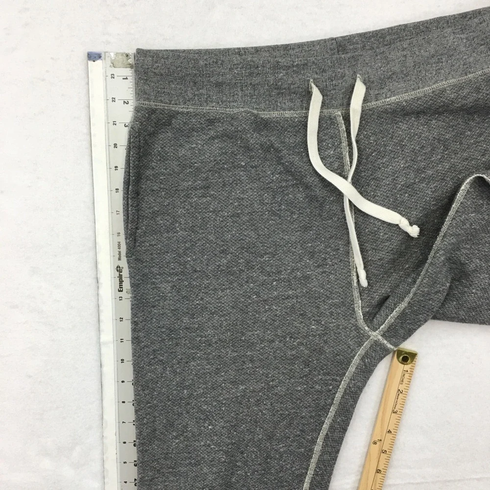 Champion Todd Snyder Mens Gray Pocket Slim French Terry Jogger Sweatpants Medium